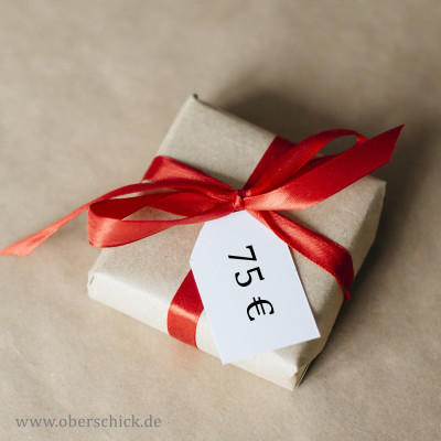 Geschenkgutschein 75 €